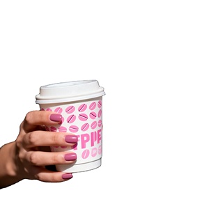 Disposable Custom logo 8/10/12/14/16/24oz Double Wall Paper Coffee <b>Cup</b> for Hot Cold Drinks Juice Milk Tea With Lids - Product Image 4
