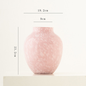 Jarrón de Vidrio Transparente Artístico con Forma de Barriga Grande, con Función Hidropónica, para Sala de Estar, Hotel, Exhibición de Flores, Decoración de Hogar de Lujo - Product Image 6