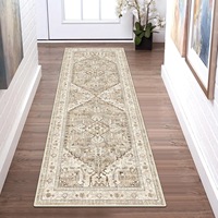 Tapis de couloir rouge découpable pour hôtel, tapis long épais pour escalier, salon, chambre à coucher