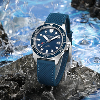 Reloj de Buceo Profesional para Hombre - Resistente al Agua, Acero Inoxidable 316L, Automático, con Bisel Giratorio, Esfera Superluminosa