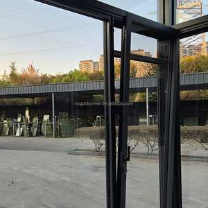 Ventana de toldo de aluminio con Panel de vidrio grande, ventana de rotura térmica para ventana abatible de casa - Product Image 4