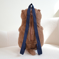 Vente en gros d'usine Sac à dos doux en peluche loutre Animal de mer loutre jouets en peluche personnalisés 50cm
