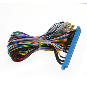 Cavo per cablaggio a gettoni Arcade a 28 Pin con telaio Jamma a 56 Pin per <span class=keywords><strong>2</strong></span> giocatori pulsante per macchine da gioco in stile americano - Product Image 1