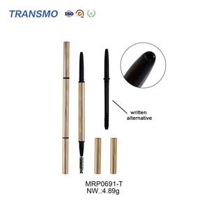 Fournisseur de tubes vides pour crayons à sourcils fins à double embout, emballages cosmétiques pour crayons à sourcils et eye-liners, en plastique - Product Image 3