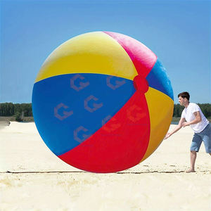Pelota de <span class=keywords><strong>playa</strong></span> inflable gigante, globo deportivo de PVC, juegos de agua al aire libre, fiesta, voleibol, globo inflable a la venta - Product Image 1