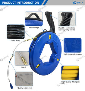 Carrete <span class=keywords><strong>de</strong></span> <span class=keywords><strong>cinta</strong></span> <span class=keywords><strong>de</strong></span> pescado <span class=keywords><strong>de</strong></span> fibra <span class=keywords><strong>de</strong></span> vidrio, extractor <span class=keywords><strong>de</strong></span> Cable eléctrico, línea <span class=keywords><strong>de</strong></span> Cable <span class=keywords><strong>de</strong></span> tracción <span class=keywords><strong>de</strong></span> 4mm x 30m, tiradas largas con caja <span class=keywords><strong>de</strong></span> plástico, herramienta <span class=keywords><strong>de</strong></span> tracción <span class=keywords><strong>de</strong></span> Cable - Product Image 2