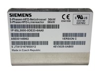 6sl30000de236aa0 Estand C 3phase Hfd Mains Choke 36kw Plc