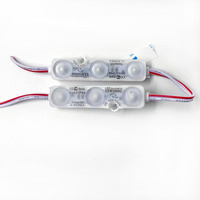 Produsen Perdagangan Luar Negeri Memperkenalkan Modul LED Injeksi 3-Lampu Ultrasonik Sumber Cahaya Huruf Bercahaya Modul LED Tahan Air