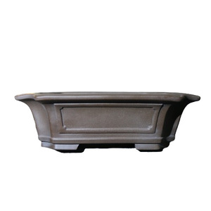 Maceta Rectangular para Bonsái de Arcilla Morada, Hecha a Mano, Estilo Japonés, Maceta Grande para Escritorio - Product Image 5
