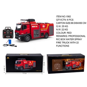 HUINA 1562 Camión de Bomberos de Simulación 1:14, Coche de Control Remoto, Camión Cisterna RC con Pulverizador de Agua - Product Image 6