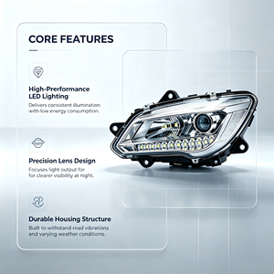 Faro Delantero Derecho Full LED 33100-T7W-S51 para <span class=keywords><strong>Honda</strong></span> HR-V 2016-<span class=keywords><strong>2022</strong></span>, Sistema de Iluminación Automática - Product Image 2