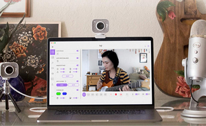 โลจิเทค สตรีมแคม 1080p 60fps AI กล้องเว็บแคมสตรีมมิ่งแบบจัดกรอบอัตโนมัติพร้อมไมโครโฟนคู่สำหรับทวิช ยูทูป พีซี แมค - Product Image 6