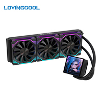 Refroidisseur liquide pour processeur de jeu LOVINGCOOL DP01, écran magnétique de 4,0 pouces pour boîtier PC, articles en stock, acceptation des échantillons, livraison directe d'usine