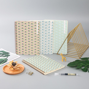 Carnet à spirale avec couverture en papier mosaïque, impression de logo personnalisée possible - Product Image 4