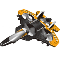Avion télécommandé en mousse pour enfants-Évitement d'obstacles RC Fighter Jet Drone 4 axes Quadcopter