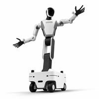 Robot composite à double bras TianYi Y1, 22 degrés de liberté, moteur mobile de levage, précision de répétition de 0,03 mm, API ROS2, développement secondaire ZY