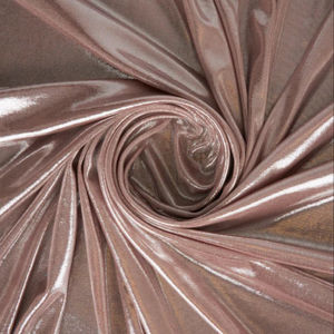 Tissu Spandex Métallisé Or Rose Respirant Tricoté en Trame pour Robes, Vêtements de Danse, Costumes et Accessoires - Product Image 6