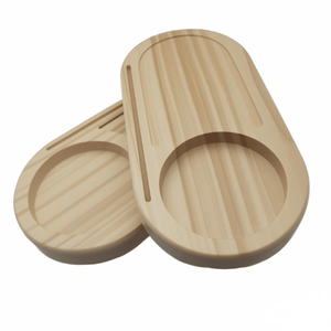 Bandeja de cocina de arce Letras láser personalizadas Bandeja de decoración de mesa de madera CNC Servicios de mecanizado de piezas personalizadas Servicios de fabricación - Product Image 2