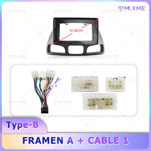 Maisimei cho TOYOTA townace Noah 1998 2001 Xe Video 10.1 inch fascia xe nội thất phụ kiện bảng điều khiển khung - Product Image 5