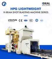 Machine de grenaillage en acier en forme de H continu de haute qualité traitement des métaux nettoyant en acier H à grande échelle pour aciérie