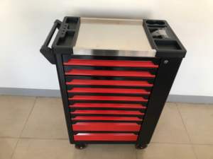 عربة خزانة أدوات ميكانيكية مع طقم أدوات متنقل مكون من 491 قطعة لورشة العمل - Product Image 4