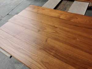 Massiver Vintage <span class=keywords><strong>Robinia</strong></span> Teak Fischgräten parkett - Product Image 3