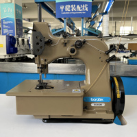 HK-20-2B Einzel nadel Drei Gewinde Overlock Teppich Nähmaschine Flach bett mechanische Konfiguration mit Kern-Motor-Komponente
