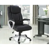 HC lüks rahat yüksek geri ucuz ergonomik deri ofis koltuğu yetişkin için