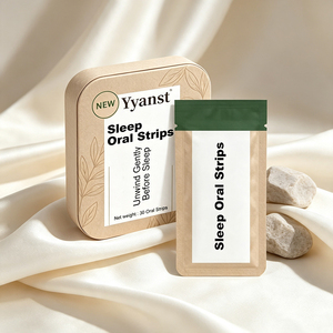 Tiras Orales Disolubles para Dormir Yyanst, Caja Metálica Reutilizable, Paquete de 30 Piezas - Product Image 4