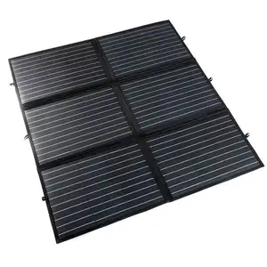 可折叠太阳能毯18V 200W折叠单声道太阳能电池板200W充电器包