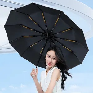 Высокое качество Oem оптовая продажа УФ-защита Открытый или полностью автоматический пользовательский зонтик с логотипом