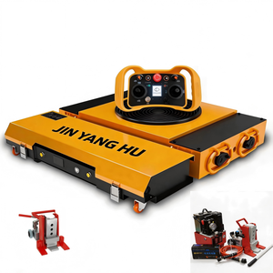 Plataforma de Transporte de Carga Pesada con Sistema Hidráulico de Elevación, Bomba Eléctrica Integrada para Manejo de Materiales Industriales - Product Image 1