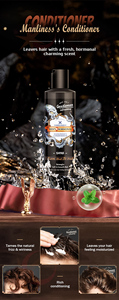 Huile pour <span class=keywords><strong>barbe</strong></span> et parfum pour hommes, Logo personnalisé, ensemble de bain pour hommes, <span class=keywords><strong>shampoing</strong></span> et après-<span class=keywords><strong>shampoing</strong></span> - Product Image 3