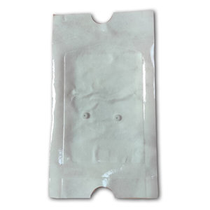 แผ่นสำลีผ่าตัดสีขาวแบบวงแหวน สำหรับดูดซับและปิดแผล - Product Image 3