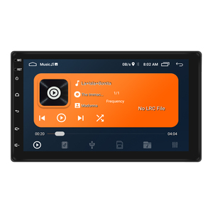 Android 13 xe <span class=keywords><strong>MP5</strong></span> Máy nghe nhạc đôi 2DIN phổ đài phát thanh xe 7 inch BT GPS xe Navigation - Product Image 1