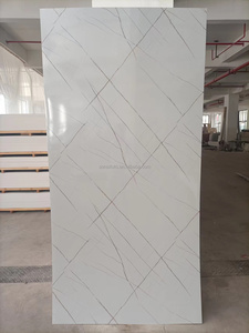 Wholesale Price High Glossy Hot Sale 3mm Waterproof UV Panel Pvc Artificial Marble Sheet for Wall for Home Decoration - Product Image 3