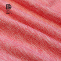 Tela Elástica de Algodón de Color Veraniego, Tejido de Punto Transpirable de 180 g/m² para Prendas Superiores de Mujer