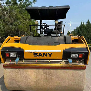 Doppio sany str130c rullo a tamburo compattatore idraulico vibratorio rullo compressore Tandem rotella altri macchinari usati - Product Image 2