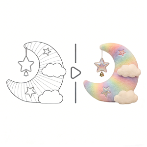 Coussin <span class=keywords><strong>en</strong></span> peluche personnalisé <span class=keywords><strong>en</strong></span> forme de lapin avec breloque détachable : transformez votre motif de <span class=keywords><strong>dessin</strong></span> <span class=keywords><strong>animé</strong></span> <span class=keywords><strong>en</strong></span> coussin rembourré de haute qualité - Product Image 5