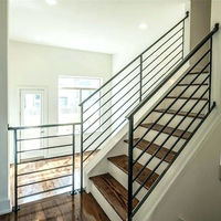 Poteau de balustrade en acier inoxydable avec balcon gril barre balustrade main courante ronde