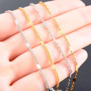 Zarif Paslanmaz Çelik Kolye Rolo Lehçe O Zincir Kadın Erkek Metal Ince Gerdanlık Gümüş ve Altın Renk Boyun Takı - Product Image 4
