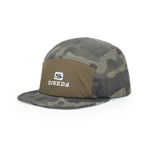 Gorra <span class=keywords><strong>de</strong></span> 7 Paneles <span class=keywords><strong>de</strong></span> Secado Rápido con Camuflaje, Logotipo Bordado Personalizado, Transpirable, <span class=keywords><strong>de</strong></span> Nailon Ripstop, con Visera Plana, para Deportes al Aire Libre y Campismo - Product Image 5
