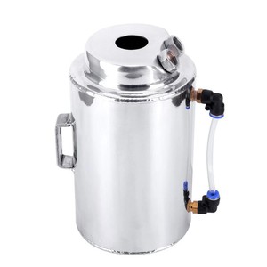Universal 2L Engine Oil Catch <b>Can</b> Aluminum Dual Purpose <b>Air</b> Filter For Car Modification Retrofit Upgrade - Product Image 4
