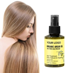 Aceite <span class=keywords><strong>capilar</strong></span> personalizado al por mayor con aceite de argán marroquí-<span class=keywords><strong>Tratamiento</strong></span> hidratante virgen prensado en frío para cabello seco y dañado-Hombres y mujeres - Product Image 4