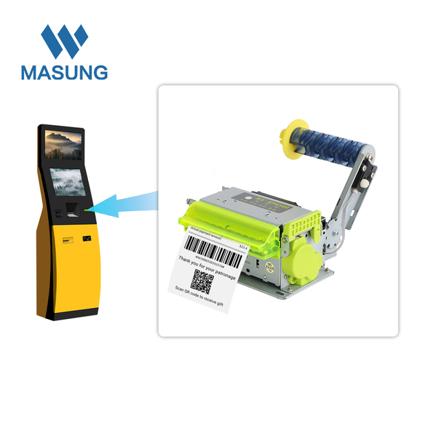 MASUNG MS-EP8300-CL 3 Inch Kiosk POS Thermal Printer Embedded High Speed Kiosk Printer for ATM and Self Service Ticketing