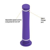 Máquina de limas de pedicura recargable potente con logotipo personalizado 1200rpm removedor de callos de Lima de pie eléctrico reutilizable con pantalla de temporizador