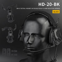 Casque de sport de plein air JinTeng 2023, deux styles, version sans réduction de bruit, HD20 de la cinquième génération de puce tactique