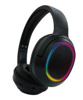 Casque sans fil supra-auriculaire V5.3 avec commande tactile, étanche IPX4, ajustement confortable, double mode DJ, sport, voyage, aviation