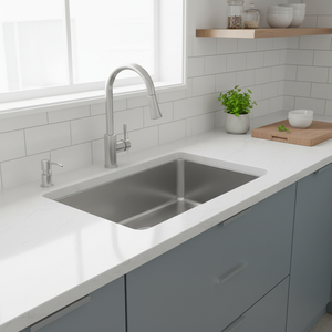 [BAEKJO] Évier de cuisine européen BS584 avec finition satinée offrant un aspect propre et une entretien facile - Product Image 3