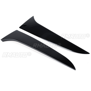 1 Par de Alerones Laterales Negros Brillantes para Ventana Trasera, Divisores de Aire para BMW X1 E84 2009 2010 2011 2012 2013 2014 2015, Alerones para Estilizar el Automóvil - Product Image 3